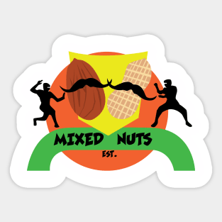 Mixed Nuts Gaming Sticker